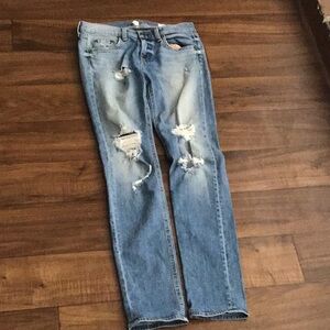 🕺🏽🧳🚊 Rag & Bone Dre distressed Jeans | Carter wash Sz 25